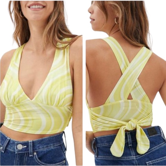NWT Urban Outfitters “Phoenix” Crop Tank Top (C-1) - Picture 1 of 10